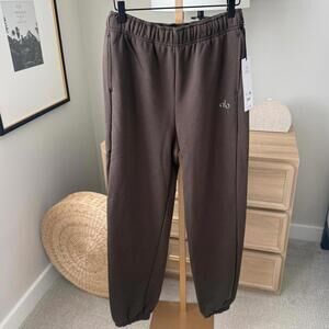 Alo Yoga Accolade Sweatpant | Espresso Brown | Size S